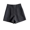2024 Summer Women's High-Waist Korean Style A-Line Wide Leg Shorts