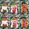 Creative Christmas Tree Pendant Crafts Xmas Hanging Decorations  Christmas Bell Decoration