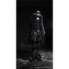 Men Two Tone Faux Fur Long Coat Open Front Fluffy Warm Winter Luxury Plush Overcoat With Pockets