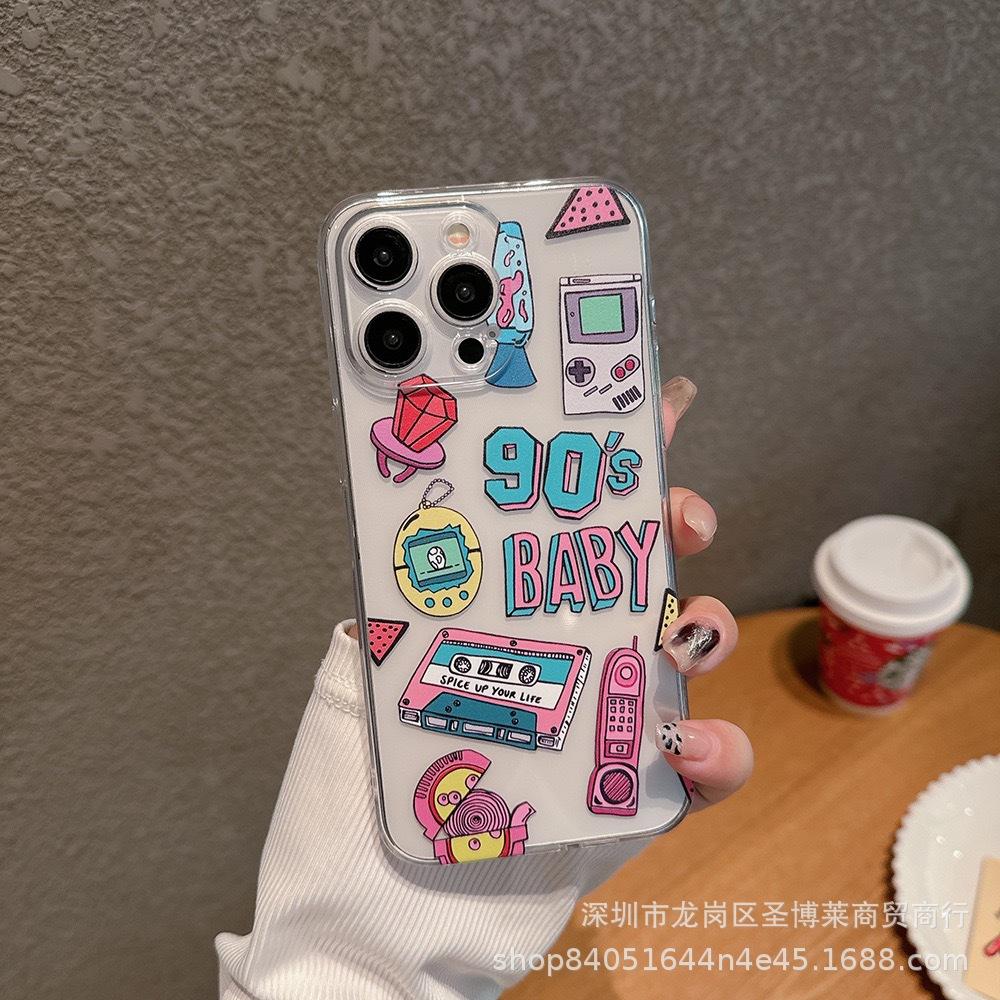 Game Console for Samsung S25Ultra Fine Hole S23ultra Transparent S24 Protective Case Note20 Soft A53