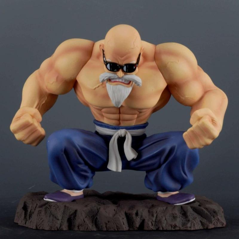 Anime  Figure Gk Muscle Master Roshi Goku Kame Sennin Figurine Pvc Action Figure Model Children Dolls Gift Toys