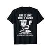 European Sizes Fashionable Men's Printed T-shirt - Summer Classic Casual Round Neck Short-sleeved  T-shirt, Comfortable and Breathable