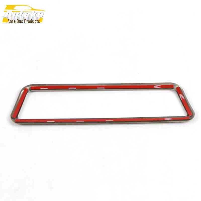 IX35 Headlight Control Panel Stainless Steel Bright Ring & Button Switch Trim