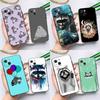 Cartoon Raccoon Kawaii For Realme 15 14 13 12 11 10 Pro Plus C65 C67 C63 C61 C55 C51 C53 C35 C75 GT6 GT7 Pro Case