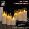 LED Glass Cup Candle Light for Wedding and Stage Decor