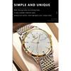 POEDAGAR Fashion Business Men's Watches Waterproof Luminous Date&Week Stainless Steel Watch Quartz Exquisite Male Wristwatch