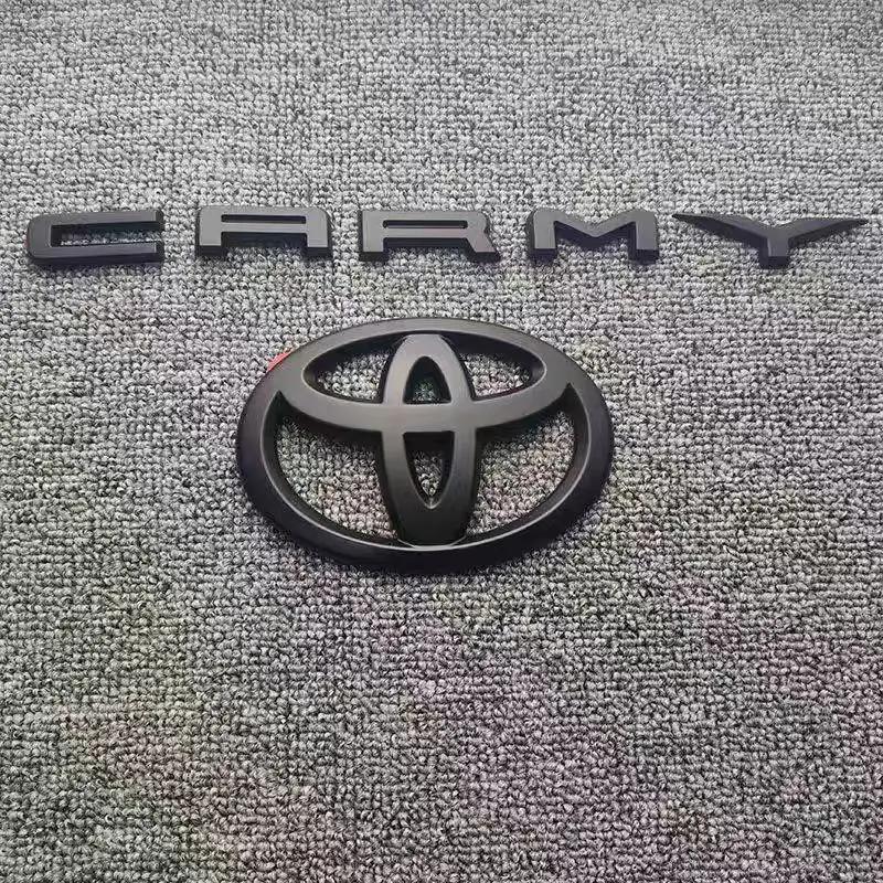 

Suitable for Toyota 8th Generation Camry 2018-2023 XSE SE LE Trunk Badge Cover Matte Black Glossy Black Modified Car Logo