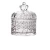 Crown Glass Jar Glass Candy Jar for Necklaces Snacks Hair Accs Jewelry Wedding Jewelry Box Jewelry Storage Case