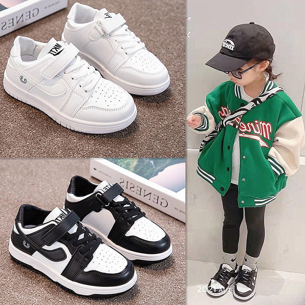 Children's sports shoes 2025 autumn boys and girls casual board shoes comfortable low-top AJ breathable soft sole style versatile