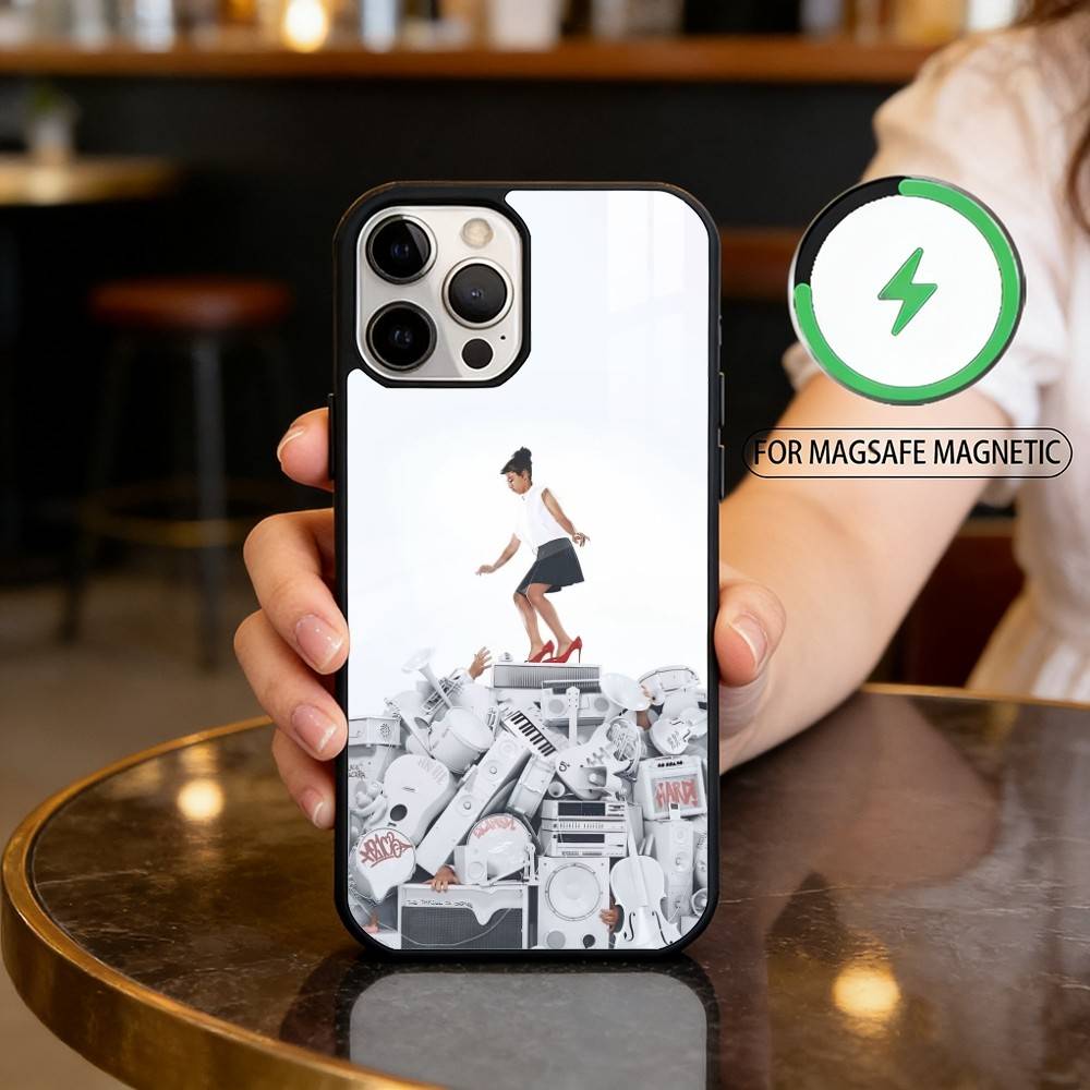 

GOOD Singer R-RAYE-YE Magnetic For Magsafe Wireless Charging Phone Case For iPhone17,16,15,14,13,12,11 Plus,Pro Max iPhone15PROMAX