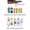 2pcs Adjustable Beverage Bottle Sprayer Watering Flower Sprinkler Sprinkler Pressure Atomizer Nozzle Gardening Tools