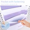 Six-grid Hanging Folder Multi-layer Insert Folders New Storage Folder  Student Office Supplies