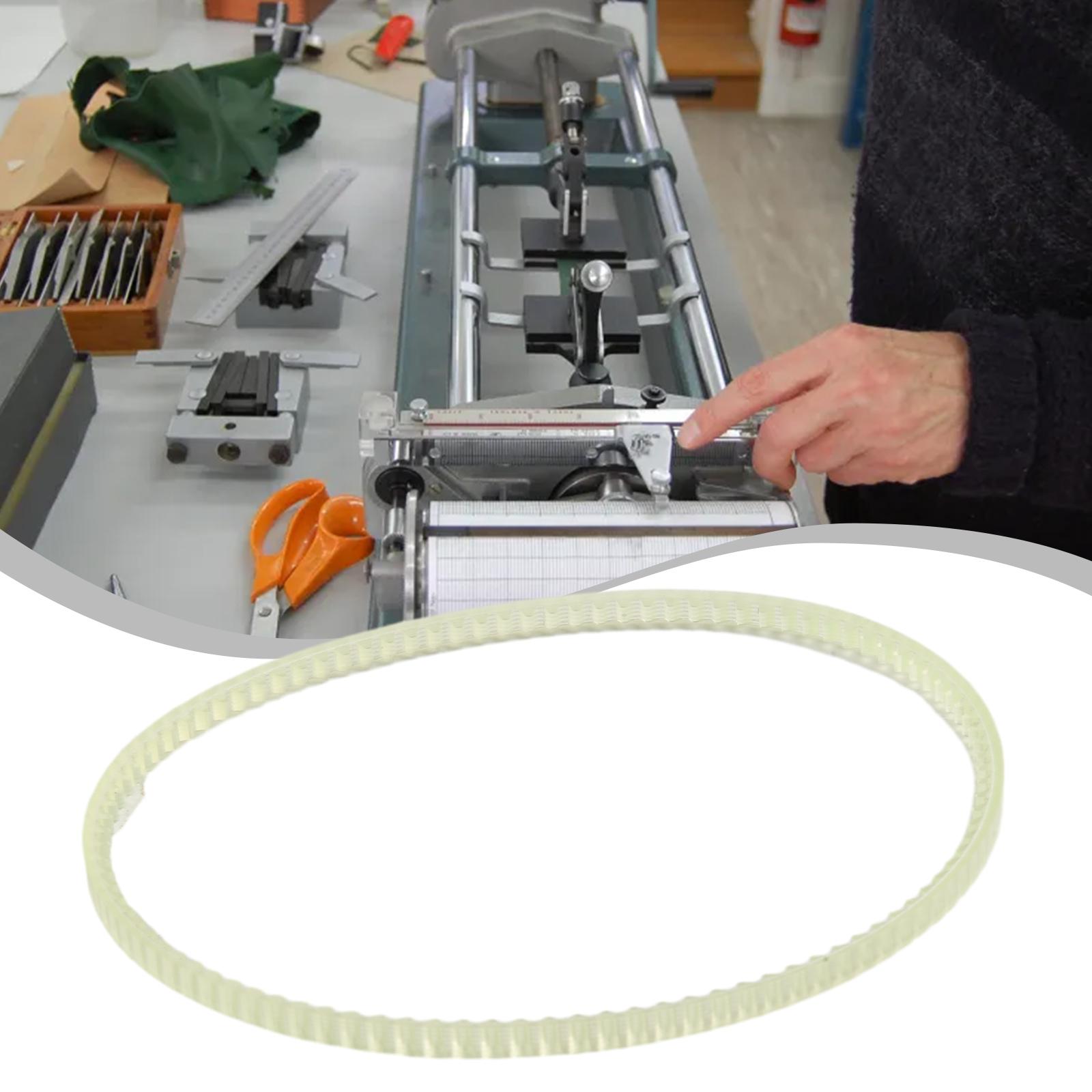 Continuous Sealing Machine Gear Tooth Belt 1pcs for FR770/900/980 Model Replacement Drive Belt for Automatic Sealers 428mm Gear Belt