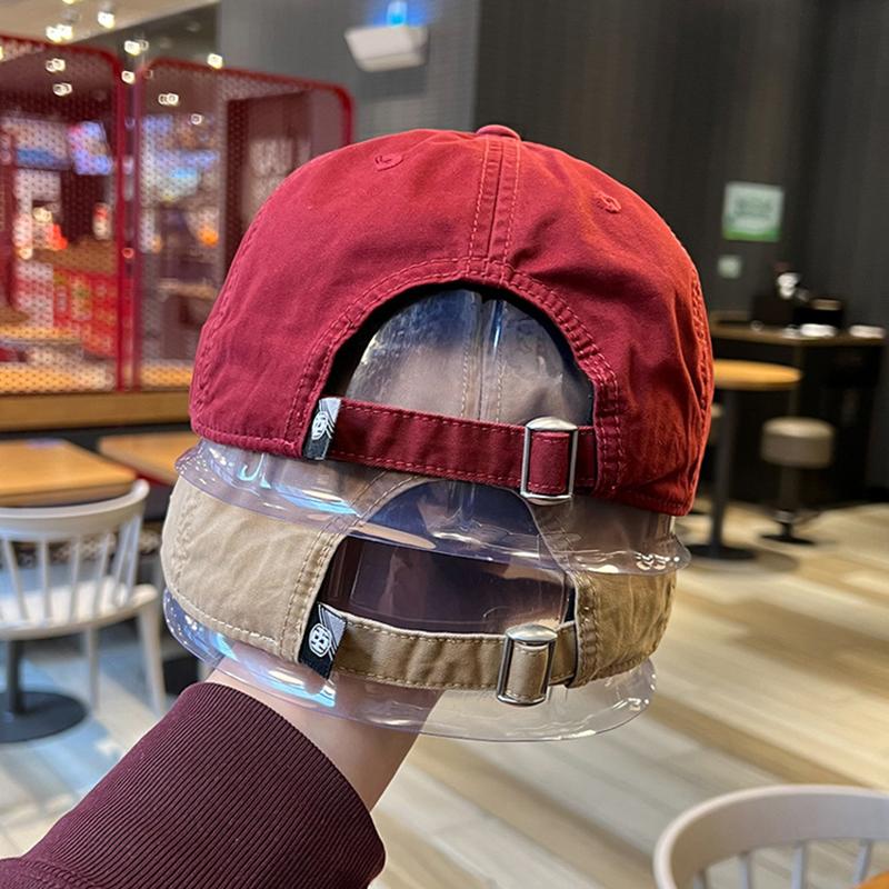 Şapcă de baseball cu literă R mică, pentru bărbaţi, femei, primăvară, vară, în aer liber, pălărie snapback cu cic de raţă, ocazional, hip hop, cu protecţie solară, pălării de camioner