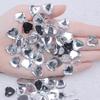 Hand-Sewn Heart-Shaped Acrylic Diamond Jewelry Accessories