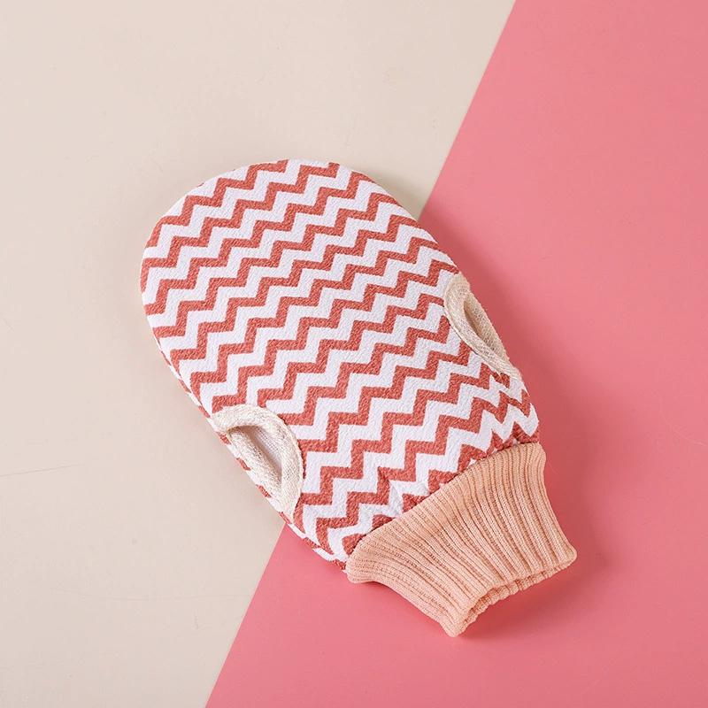 1PC Towel SPA Solid Color Peeling Exfoliating For Shower Cleaning Body Brush Body Massage Body Scrubber Glove Scrub Mitt Rub