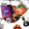 Holiday Paper Treat Bags 10 Pcs Halloween Cardboard Candy Boxes for Kids Cute Trick or Theme Decor Containers Snacks Cookie Small Gifts Party Favors