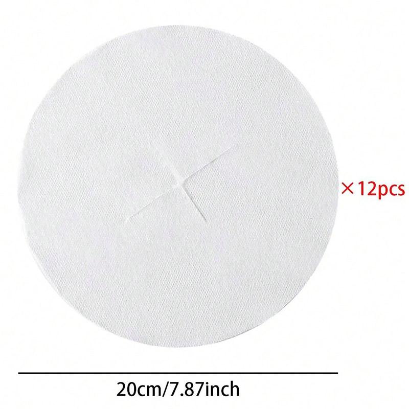 

12 шт. Маслопоглощающая бумага для приготовления супа, Кухонный съедобный фильтр для жареного масла, Специальная бумага для выпечки продуктов, Кухонные принадлежности белый