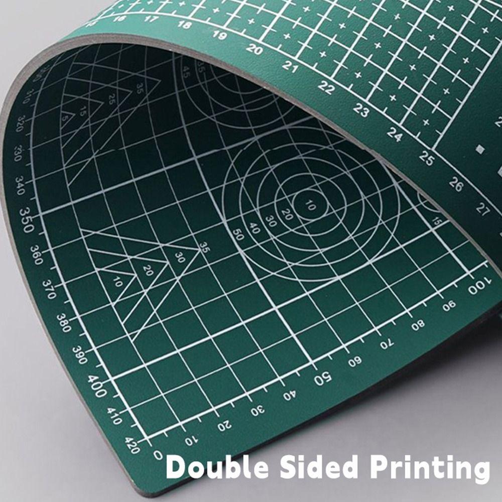 PVC Paper Cutting Pad Grid Line Carving Board Multifunctional Cutting Mat Paper Cutting