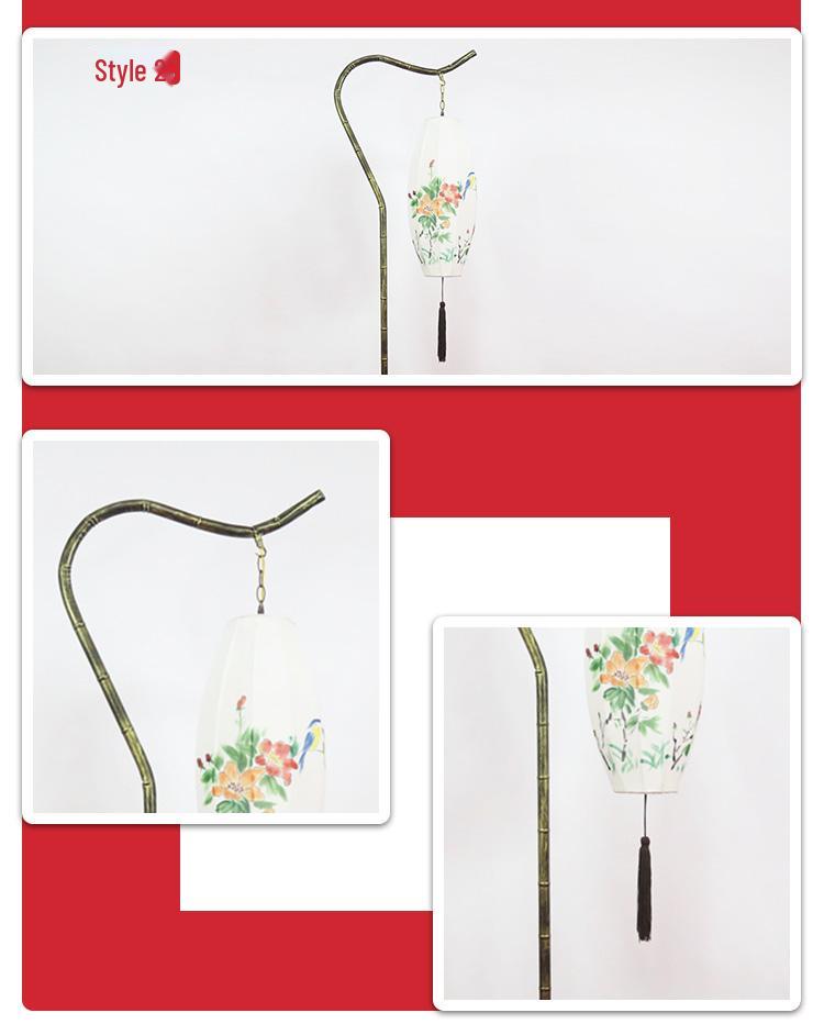 Antique Iron Art Bamboo Lanterns: Han Tang Wedding & Event Decor