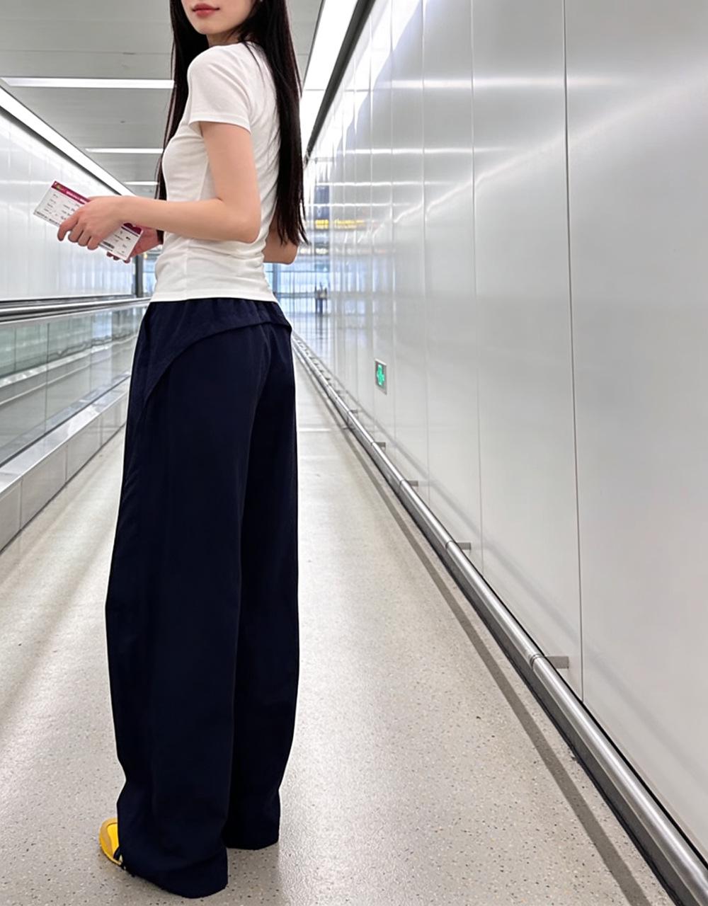Women s High Waist Slimming Quick-Dry Cargo Pants with Drawstring Hem M