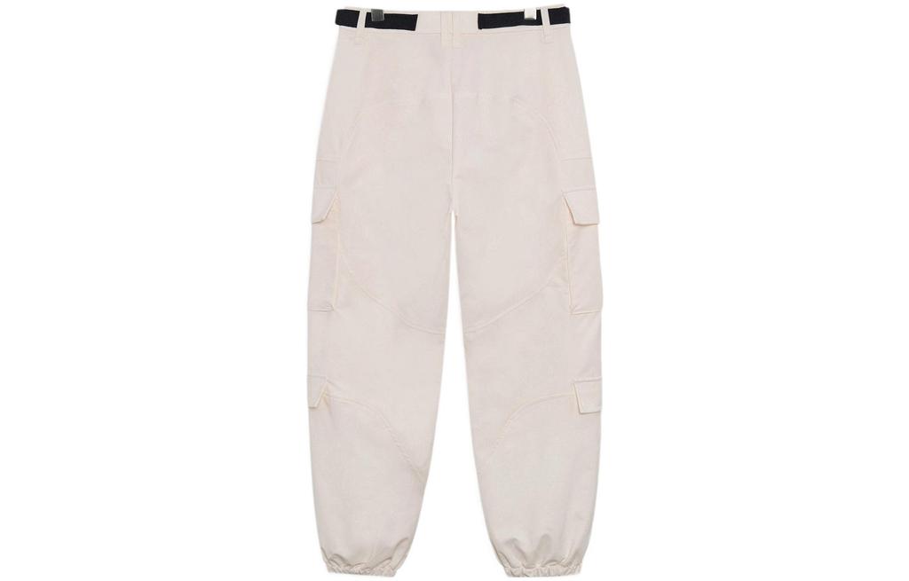 Li Ning China Li Ning Casual Pants Women's Ecru Moderate Cuffed Pants AKXS108-1
