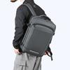 Multifunktionaler stilvoller Business-Rucksack mit doppeltem Rücken, trendiger Studenten-Reise-Laptop-Rucksack, Aufbewahrungstasche