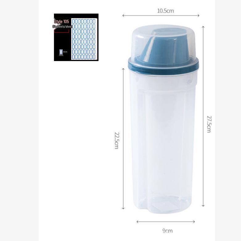 Grain & Bean Food Grade Storage Can for Oatmeal, Sugar, Flour, & Starch