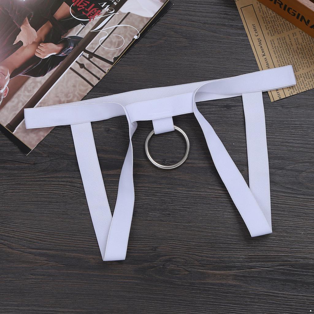 Lencería para hombre, tanga sin entrepierna, suspensorio, bragas, ropa interior Sexy para hombre