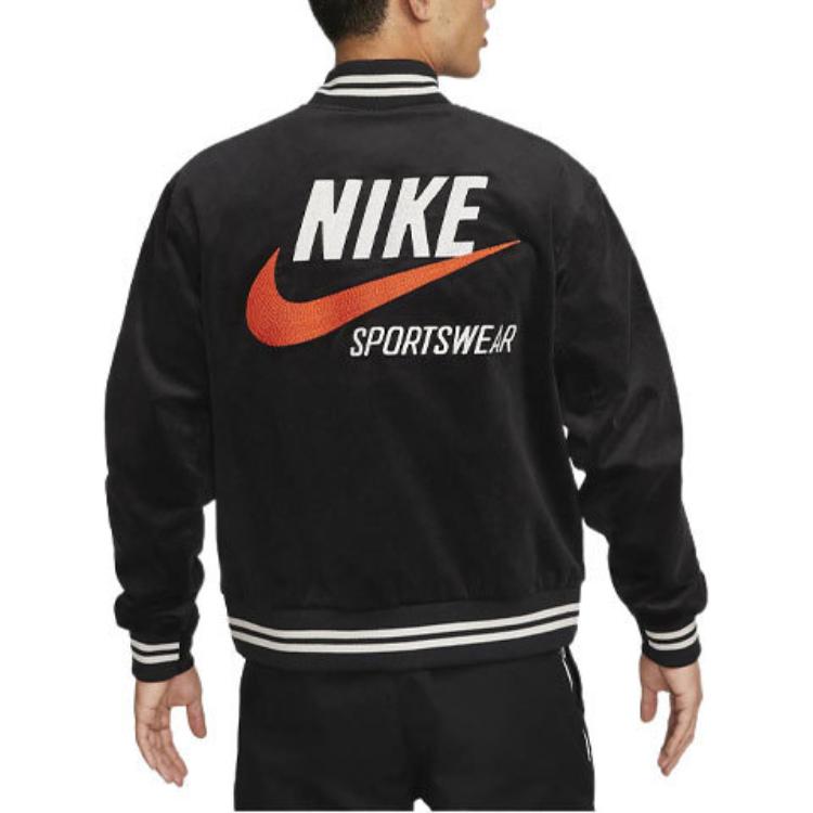 Nike Tendenza Abbigliamento Sportivo Giacca Bomber Taglia Asiatica DV9998-010