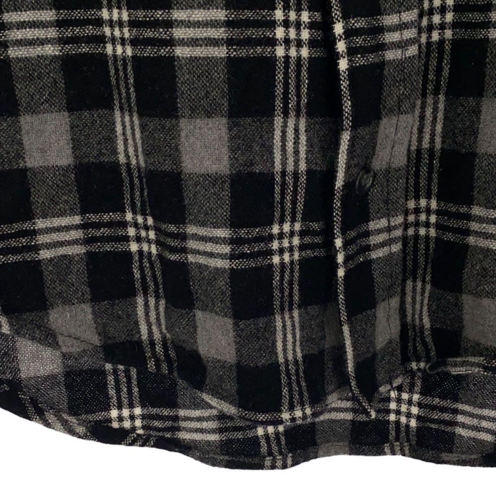 Shinya Yamaguchi Made In Japan Wool Blend Long Sleeve Check Shirt Men's Used