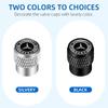 C200 E200 For Mercedes Benz 4Pcs Car Tire Valve Stems Cap Knurling Style Tire Valve Cap for Mercedes Benz W211 W204 W210 W203 CL