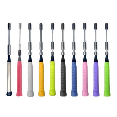 Professional Badminton Power Training Device Ergonomic Wooden Handle Badminton Swing Trainer