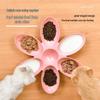 Petal Cat and Dog Bowl: Multi-Cat & Stray Cat Feeding, Ideal for Kitten Milk & Puppy Food