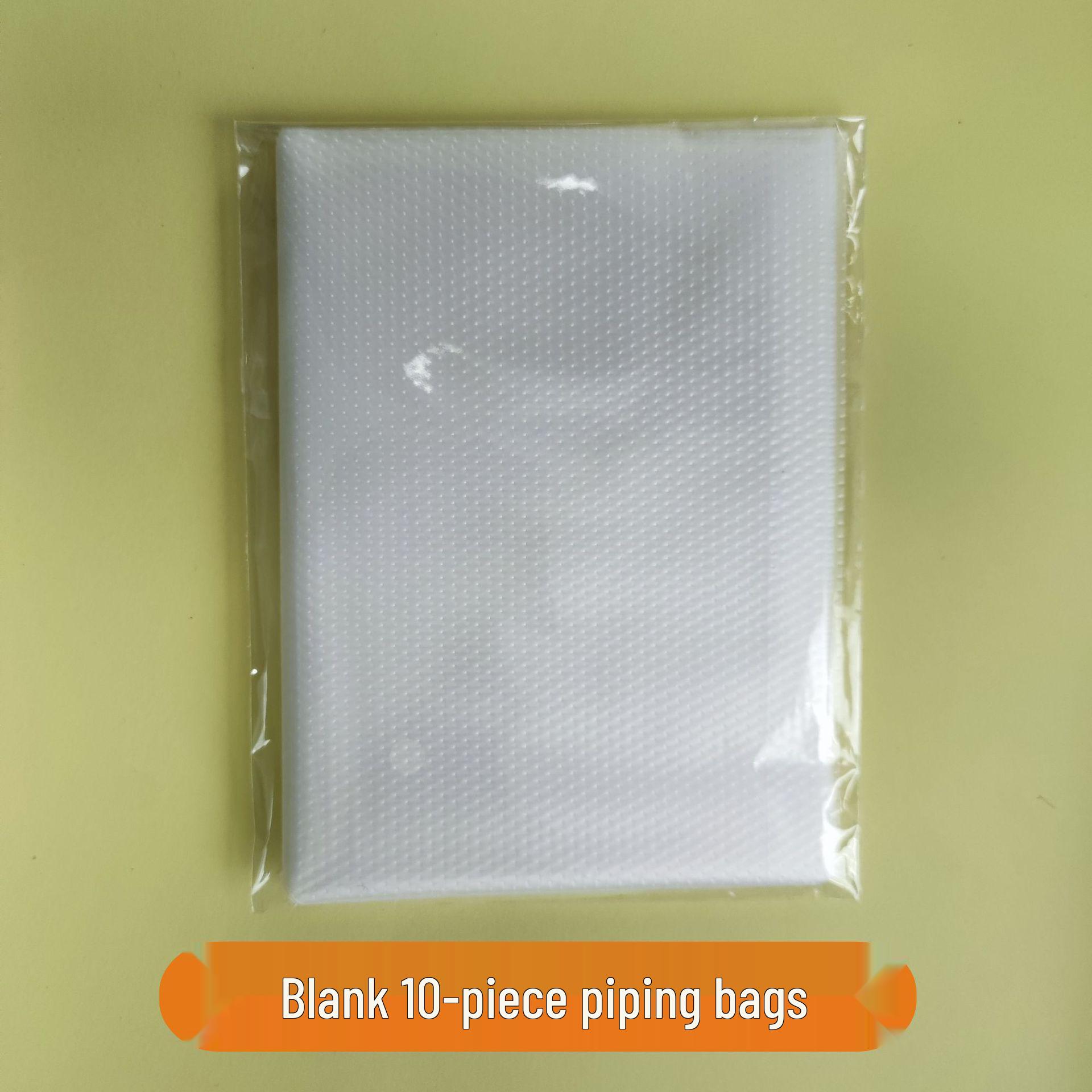 

Disposable Piping Bags with Tips - Multiple Sizes for Baking, Cookies, and Cake Decoration Small 16*26CM
