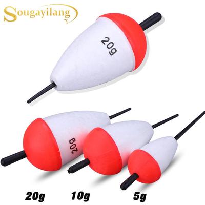 SOUGAYILANG Boa galleggiante per pesci EVA da pesca 5-20 g con strumento galleggiante per accessori per attrezzatura da pesca leggera