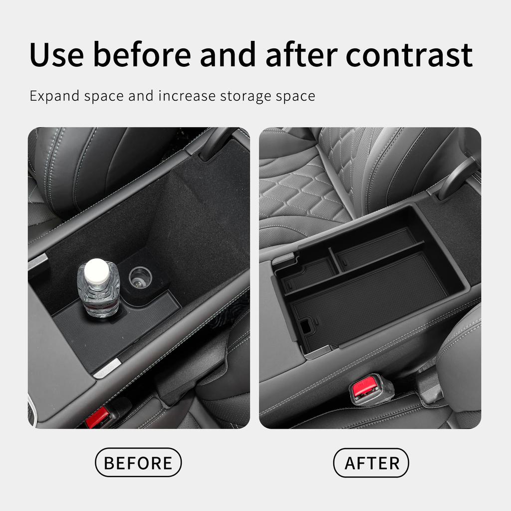 for BYD Sealion 07 EV 2025-2025 Car Storage Box  Center Console Armrest Storage Box Interior Accessories Organizer Tray