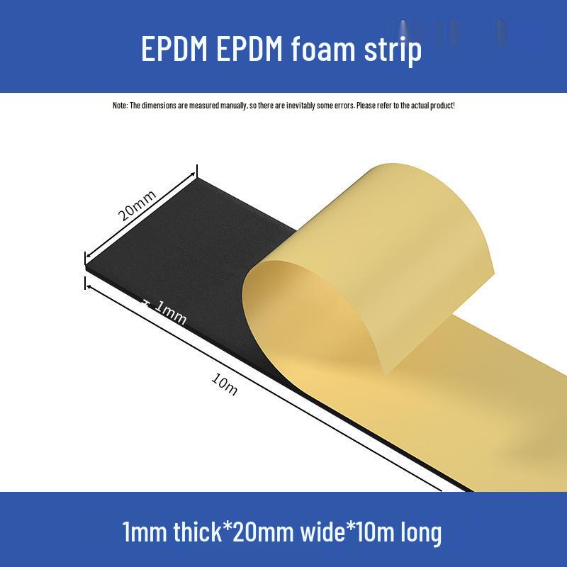 Self-adhesive EPDM Foam Sealing Strip for Cabinets and Electrical Boxes