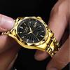 LIGE Men Watch Top Brand Luxury All-Steel Luminous Waterproof Men Quartz Watch