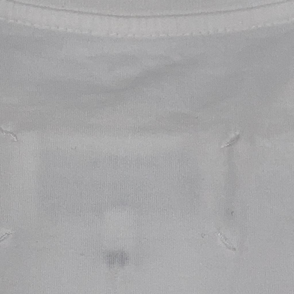 Maison Margiela S50GC0533 19Stainless Steel White Crew Neck T-Shirt tops 44 whiteUsed