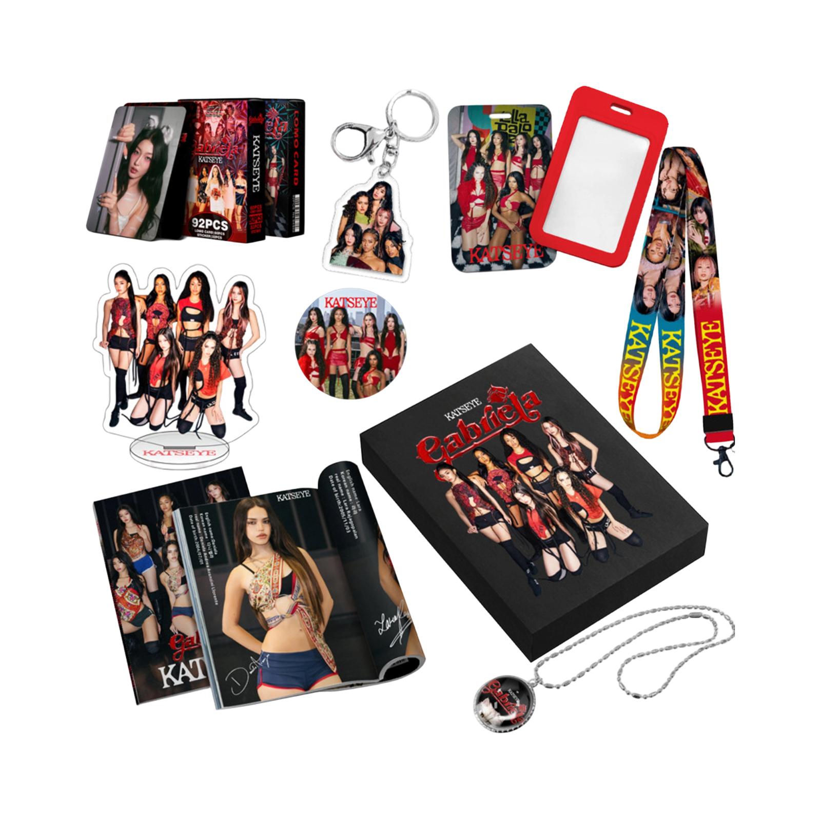 Fan Support Gift Box, Acrylic Keychain, Photobook, Lomo Cardholder Items One Size