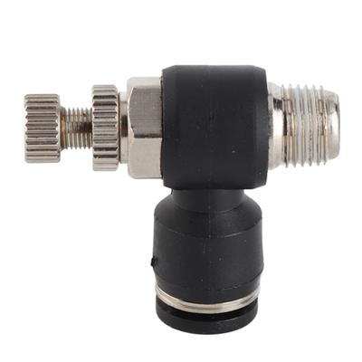 Lazer Kesim Makinesi C02 Nozül Lazer Gaz Vanası (Hava Borusu 6mm;Diş Çapı 9.7;Ayarlanabilir)