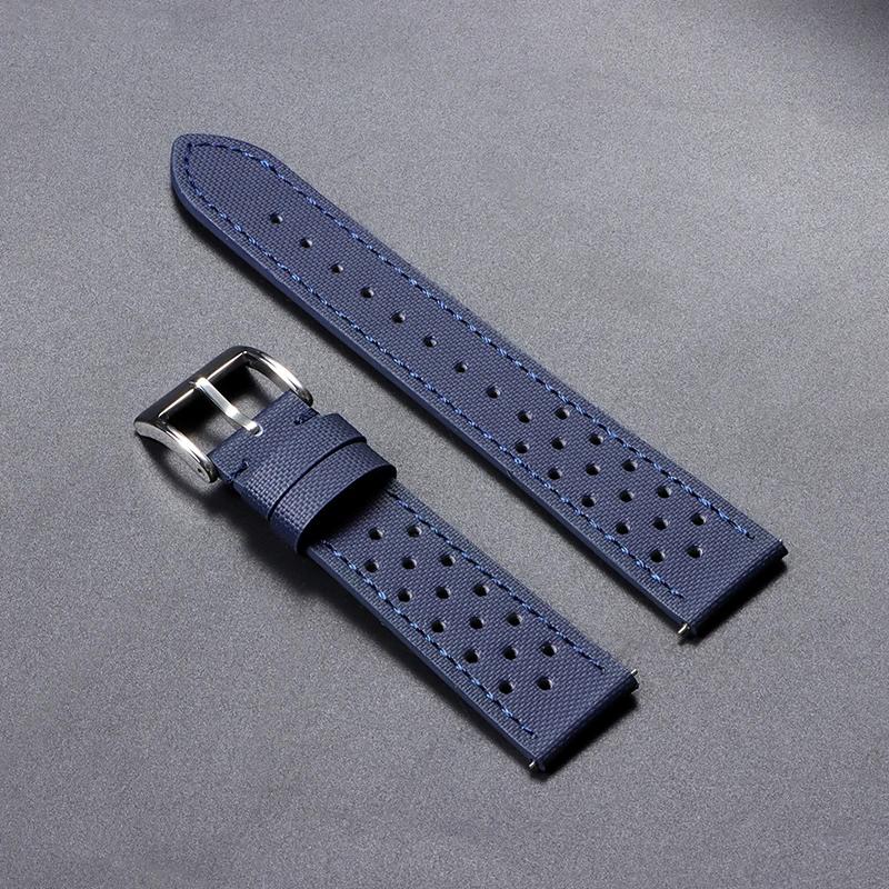 Quality Nylon Sailcloth Watch Strap Waterproof Fabric Watchband Quick Release 18 20mm 22mm Band Wristband Belt Watch Accessories