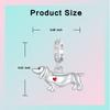 Copper Santa'S Reindeer Dragon Bee Sausage Dog Pendant Charm Fit Original Charm Bracelets Women Diy Jewelry Gift