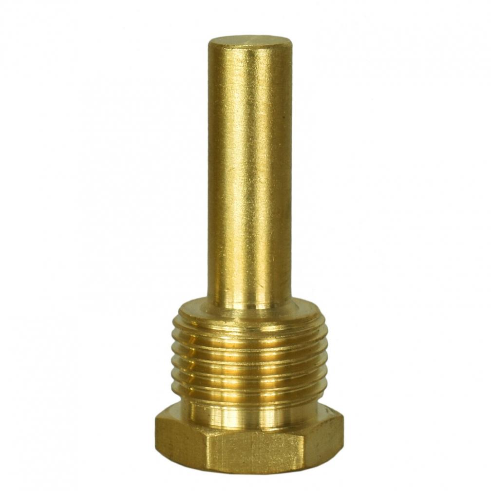 1x Thermometer Hot Water Pipe Thermometer 0-120 °C Heating 63mm Dial Temp