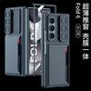 Slim Flip Case Galaxy Z Fold6 With Card Slot Camera Window PU Leather Cover Shockproof Protection