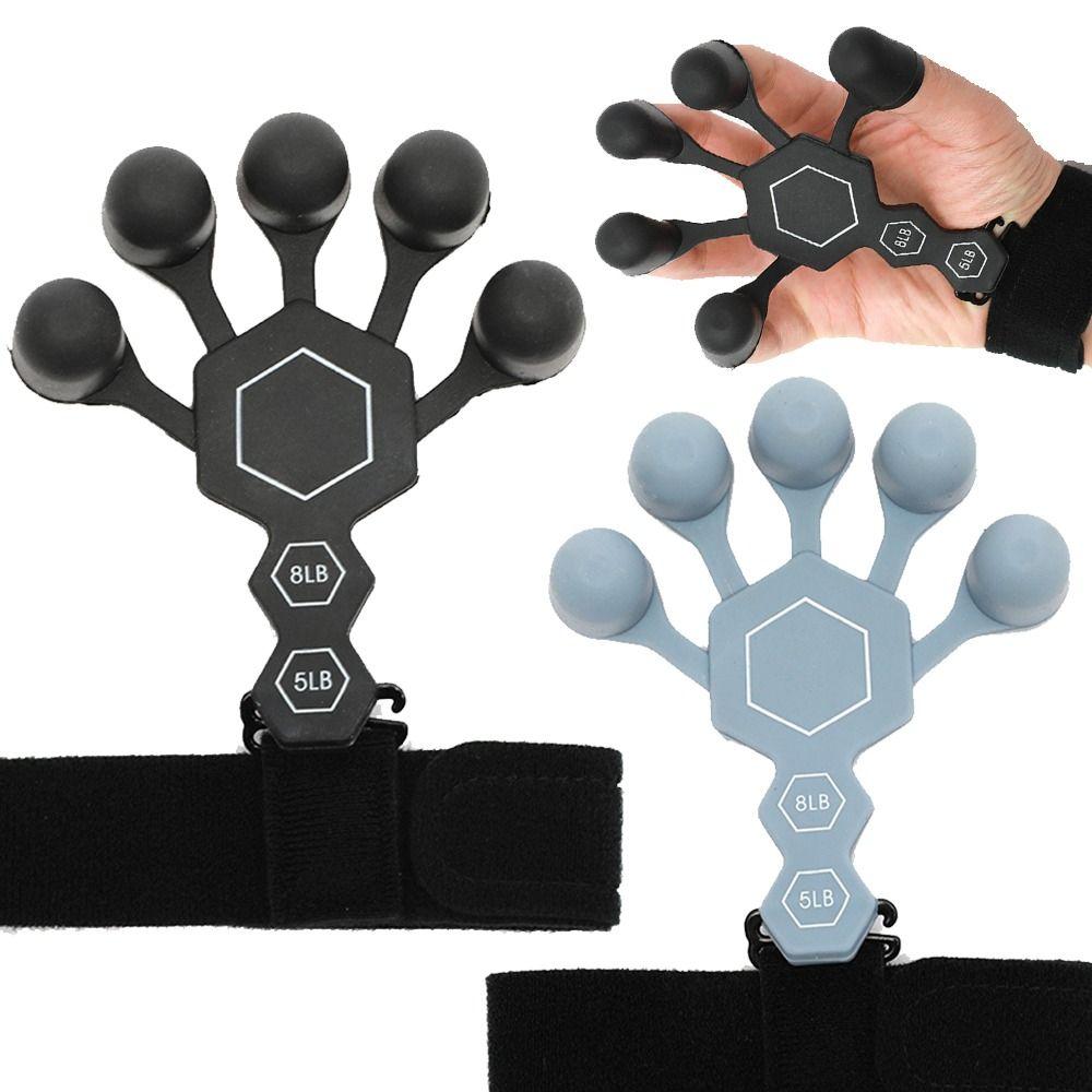 

Strength Finger Exerciser Hand Finger Strengthener Grip Strength Trainer Adjustable Finger Gripper