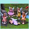 Flower Fairy Resin Scene Girls Decor Plant Pot Angel Ornament For Wedding And Celebration