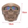 Skull Goggles Protective Full Face Mask for Riding Skiing Snowing Party