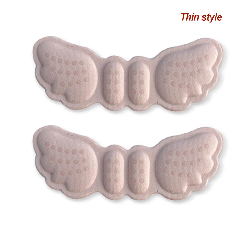 Foot Heel Sticker Outdoor Accessories 4D Pads Care Insoles Invisible Non-slip Men Wing-shape Anti-wear Teenagers Feet